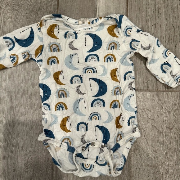 None Other - Blue and Gold Kids One Piece